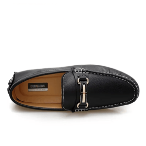 Handmade Genuine Leather Loafers for Men Slip-On Driving Shoes