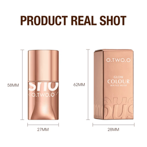 Multi-Use Matte Blush and Lip Stick with Shimmer Finish O.TWO.O - Women's Lips 5