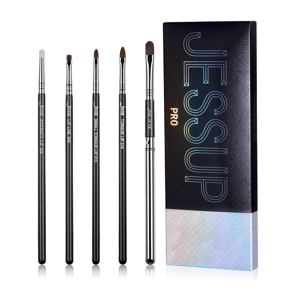Jessup Five-Piece Lip Brush Set for Precise Professional Lip Application Jessup Five-Piece Lip Brush Set for Precise Professional Lip Application
