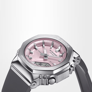 Casio G-Shock GM-S2110-4ADR Women’s Metal Bezel Analog-Digital Watch Casio G-Shock GM-S2110-4ADR Women’s Metal Bezel Analog-Digital Watch