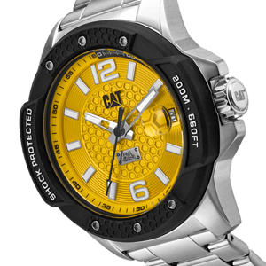 Caterpillar Shockmaster Evo Stainless Steel Strap Men Watch SJ.141.11.731 Caterpillar Shockmaster Evo Stainless Steel Strap Men Watch SJ.141.11.731