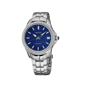 Seiko Coutura SUR591 Diamond Bezel Seiko - Women's Dress Watches