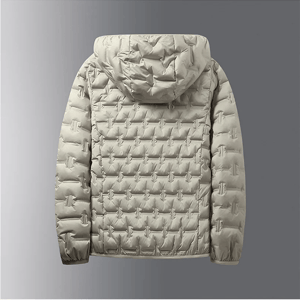 Men's Graphene Self Heating Down Jacket Hooded Warm Windproof Puffer Ueteey - Men's Puffer Jackets 2