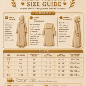 Msquare Fashion - Kids's Abayas 6