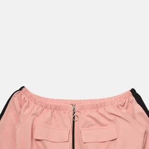 Bardot Zip Detail Sweatshirt - Sweatshirts 87