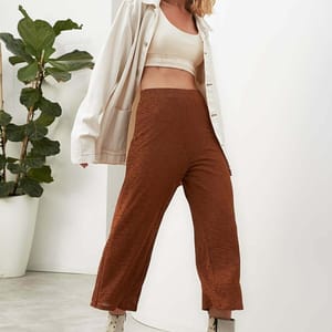 Wide Leg Ankle Pants - Trousers 15