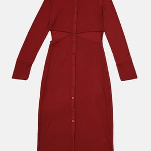 Cut Out Detail Shirt Dress - Party Dresses 38
