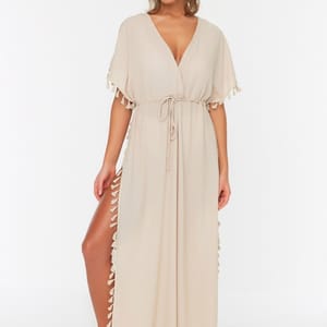 Tasseled Maxi Dress - Maxi Dresses 20