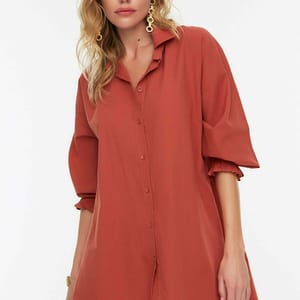 Casual A Line Flare Shirt