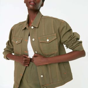 Solid Bomber Jacket