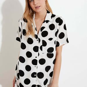 Women's Polka Dot Shorts Set