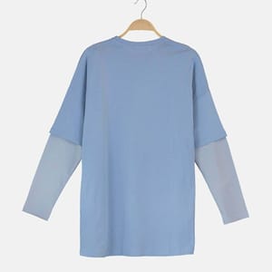 3_org_zoom-235.jpg Crew Neck Double Sleeve Detail Tunic - Tunics 27