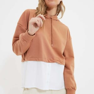 Color Blocked Hooded Sweatshirt - Hoodies 17