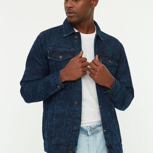 Indigo Men's Regular Fit Laser Jacket - Denim Jackets 20