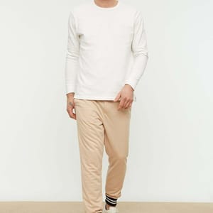 Contrast Cuff Sweatpants - Sweatpants 22