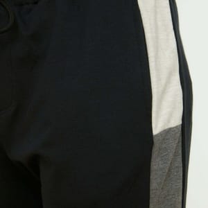 Side Stripe Cuffed Sweatpants - Sweatpants 26