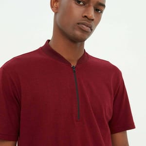 Zipped T-Shirt - Short Sleeve T-Shirt 22