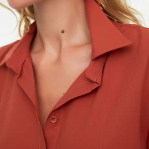 Casual A Line Flare Shirt - Shirts & Blouses 22