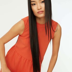High Neck Tiered Dress - Midi Dresses 70