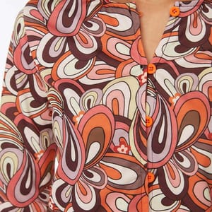 Printed Cropped Jacket - Casual Jackets 30