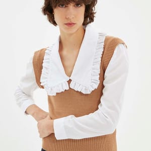 Woven Garni Knitwear Sweater - Sweaters 17
