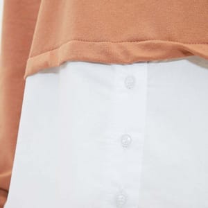 Color Blocked Hooded Sweatshirt - Hoodies 18