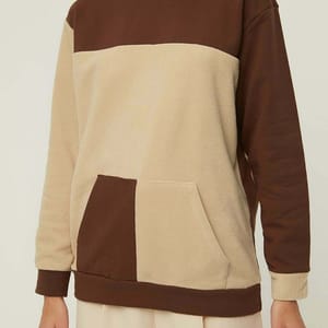 4_org_zoom Colorblock Pocket Detail Hoodies - Hoodies 22