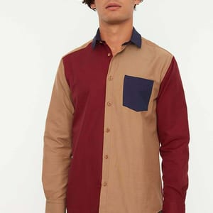 4_org_zoom Color Block Regular Fit Shirt - Long Sleeves Shirts 20