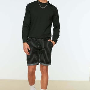 4_org_zoom Striped Drawstring Shorts - Casual Shorts 22