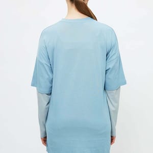 5_org_zoom-210.jpg Crew Neck Double Sleeve Detail Tunic - Tunics 25