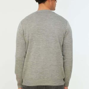 Slogan Knitted V-Neck Cardigan - Cardigans 34