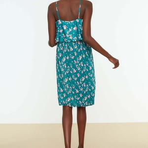 5_org_zoom Floral Print Overlay Dress - Mini Dresses 17