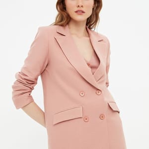 Double Breasted Blazer - Blazers & Coats 35