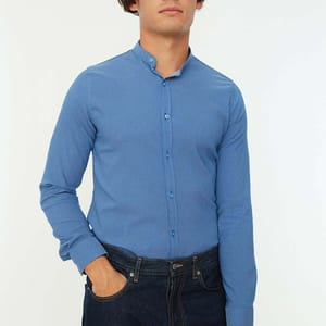 Slim Fit Classic Collar Long Sleeve Shirt - Long Sleeves Shirts 37