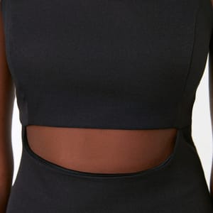 5_org_zoom Side Split Cut Out Detail Dress - Party Dresses 23