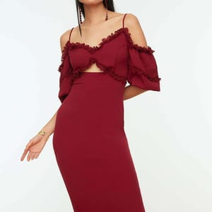 5_org_zoom-84.jpg Damson Collar Detailed Dress - Party Dresses 23