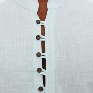 5_org_zoom Half Split Button Regular Fit Shirt - Long Sleeves Shirts 48