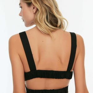 Women's Cut Out Crop Top - Cropped Tops 24