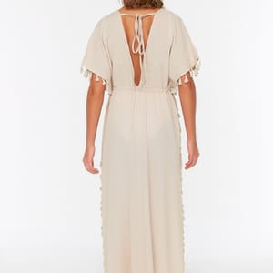 Tasseled Maxi Dress - Maxi Dresses 24