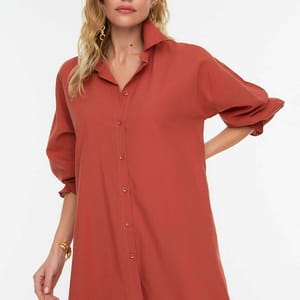 Casual A Line Flare Shirt - Shirts & Blouses 24
