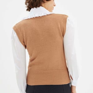 Woven Garni Knitwear Sweater - Sweaters 19