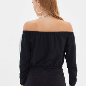 6_org_zoom Bardot Zip Detail Sweatshirt - Sweatshirts 49