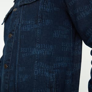 Indigo Men's Regular Fit Laser Jacket - Denim Jackets 22