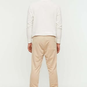 Contrast Cuff Sweatpants - Sweatpants 24