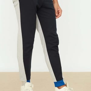 Color Block Cuffed Sweatpants - Sweatpants 28