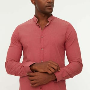 6_org_zoom Slim Fit Classic Collar Long Sleeve Shirt - Long Sleeves Shirts 23