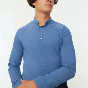 Slim Fit Classic Collar Long Sleeve Shirt - Long Sleeves Shirts 38