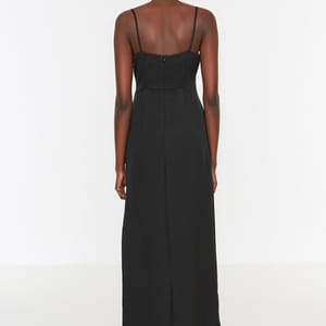 6_org_zoom Side Split Cut Out Detail Dress - Party Dresses 24