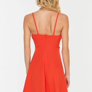 6_org_zoom Cut Out Detail Strappy Skater Dress - Mini Dresses 19