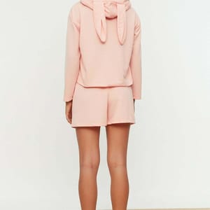 Basic Hooded  Night Suit - Co-ord Sets 28